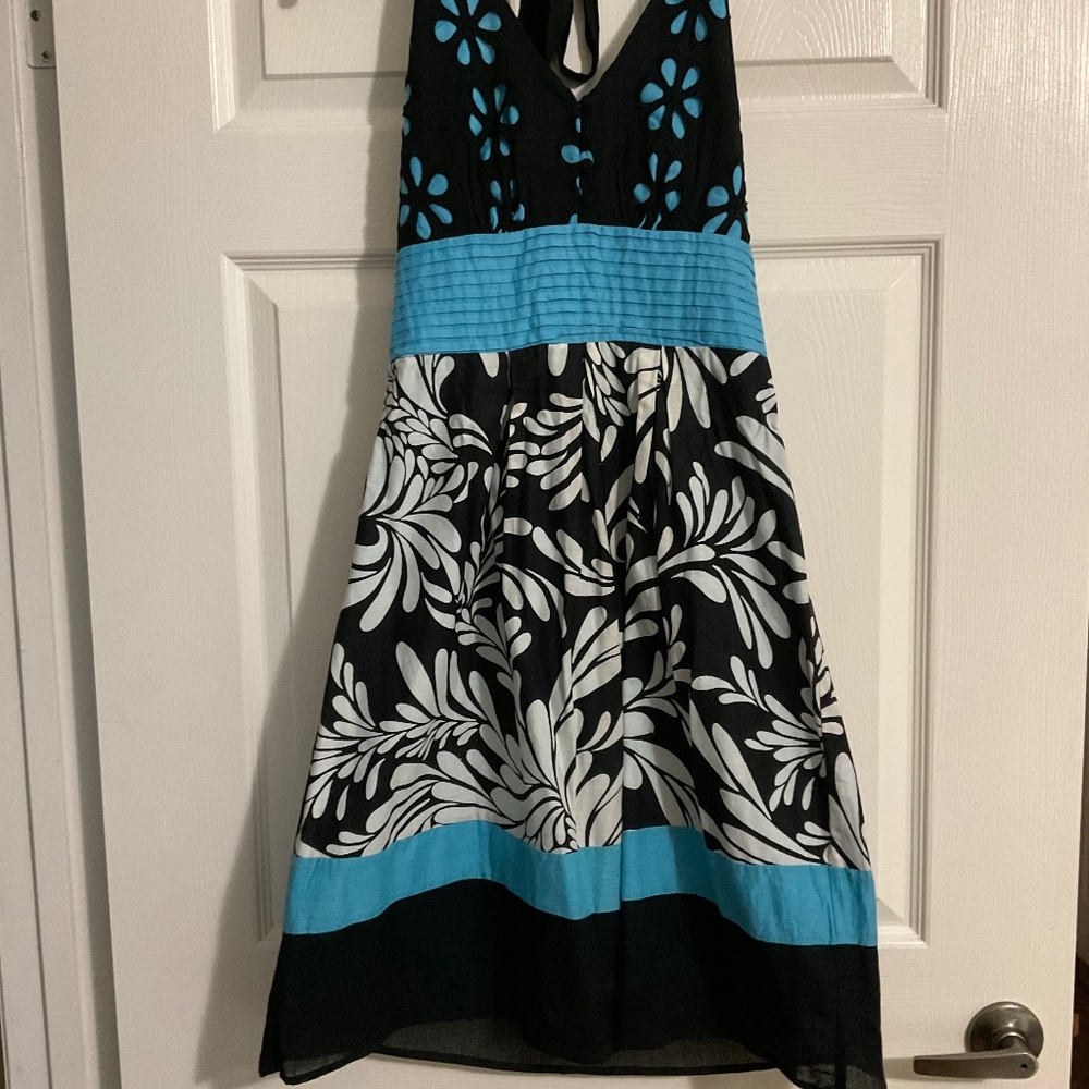 Jonathan Martin Halter Multicolor Sundress Size 6